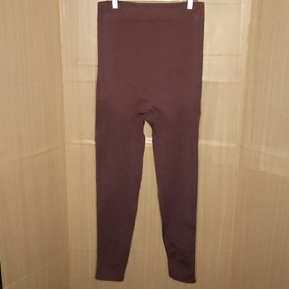 Blanqi Womens Purple Maternity Leggings Large - Picture 4 of 7